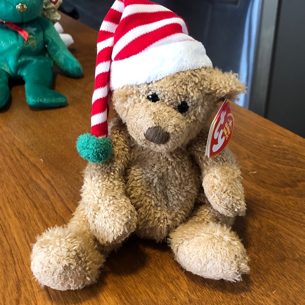 Ty Beanies Skis Bear 2006/EUC
